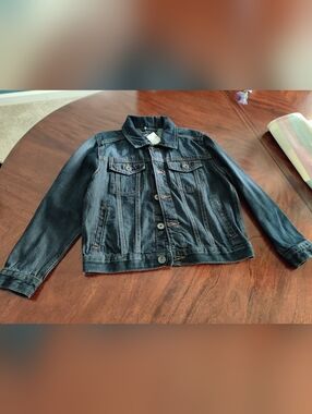 The Children's Place Dark Blue Kids Denim Jean Jacket